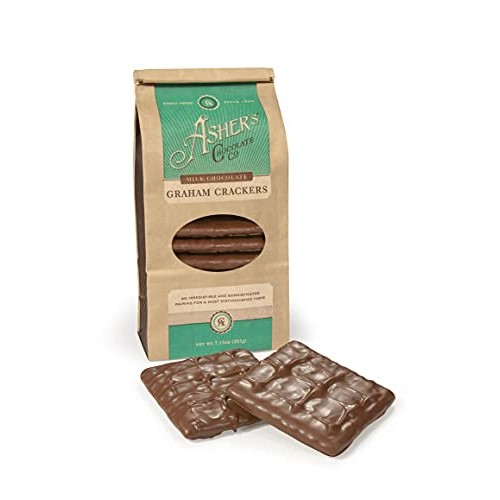 Ashers Chocolate Company, Chocolate Covered Graham Crackers, Ma