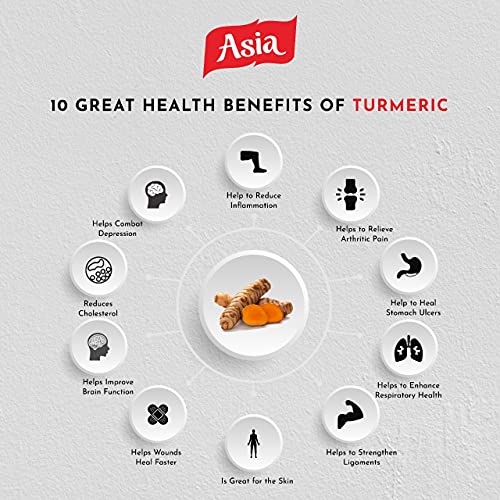 Asia Turmeric Haldi Root Whole Spice ~ Dried 200g 7oz Vegan ...