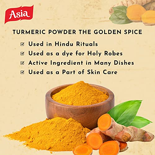 Asia Turmeric Haldi Root Whole Spice ~ Dried 200g 7oz Vegan ...