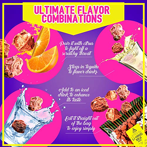 Asia Trans 12 Pack Li Hing Mui Crack Seed Gift Set | Hawaiian Fa