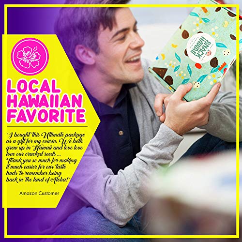 Asia Trans 12 Pack Li Hing Mui Crack Seed Gift Set | Hawaiian Fa