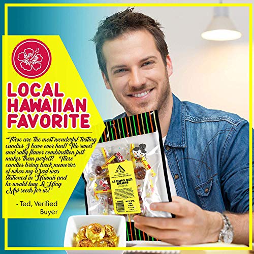 Asia Trans Golden Plum Crack Seed Drops | Hawaiian Favorite | Sw