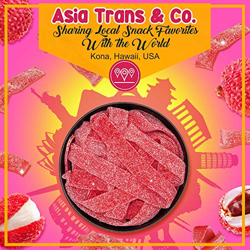 Asia Trans Lychee Belt Strips With Li Hing Mui Plum Powder | Haw