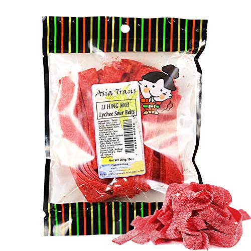 Asia Trans Lychee Belt Strips With Li Hing Mui Plum Powder | Haw