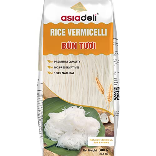 Asiadeli Rice Vermicelli, Premium Rice Noodles, Vietnamese Bun T