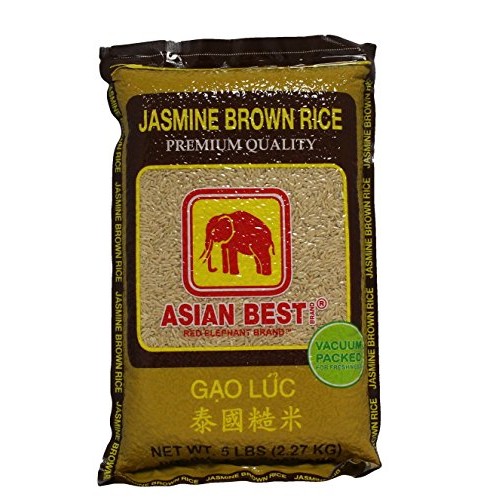 Asian Best Jasmine Brown Rice, 5 Pound