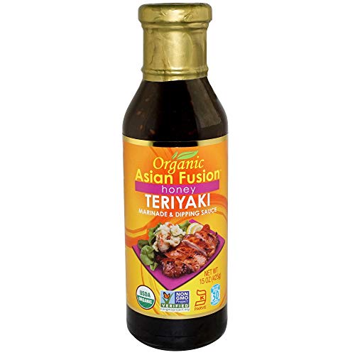 Organic Asian Fusion Honey Teriyaki Marinade &Amp; Dipping Sauce - U