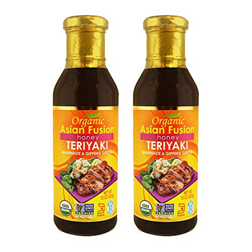 Organic Asian Fusion Honey Teriyaki Marinade &Amp; Dipping Sauce - U