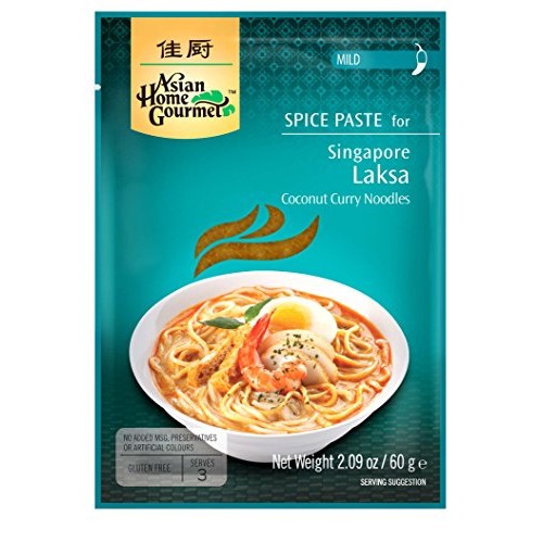 Asian Home Gourmet Spice Paste For Singapore Laksa - Coconut Cur