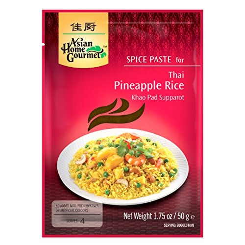 Asian Home Gourmet Spice Paste For Thai Pineapple Rice,1.75Oz P