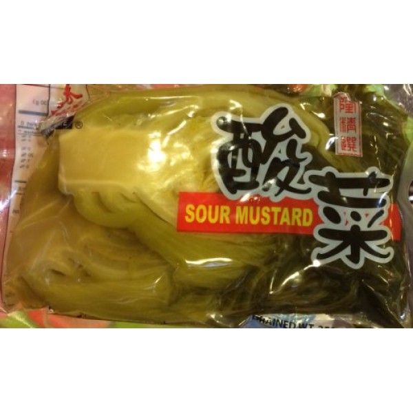 8oz Asian Taste Sour Mustard Pickled Vegetable, Pack of 3