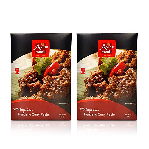 Asianmeals Cooking Sauce Packs Rendang Curry Paste, Pack Of 2,