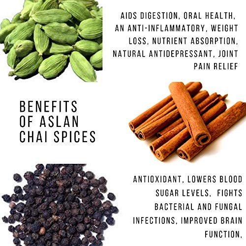 Turmeric Chai Tea Curcumin Tea - Green Tea chai for weight loss,...