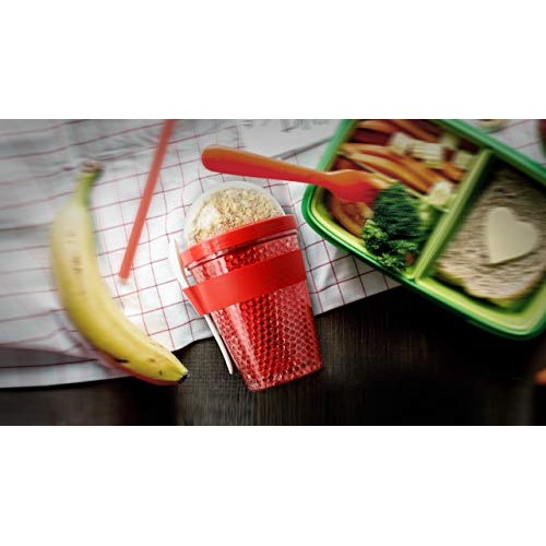 Asobu Chill Yo2Go For A 13 Ounce Cold Yogurt And Cereal Breakfas