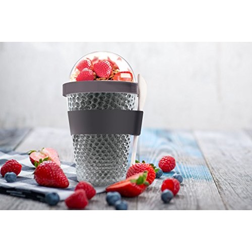 Asobu Chill Yo2Go For A 13 Ounce Cold Yogurt And Cereal Breakfas