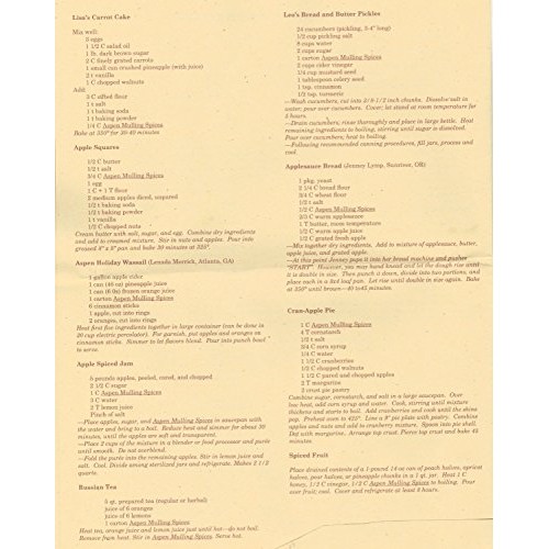 Aspen Mulling Cider Spice - Caramel Apple Spice Blend - Apple Ci