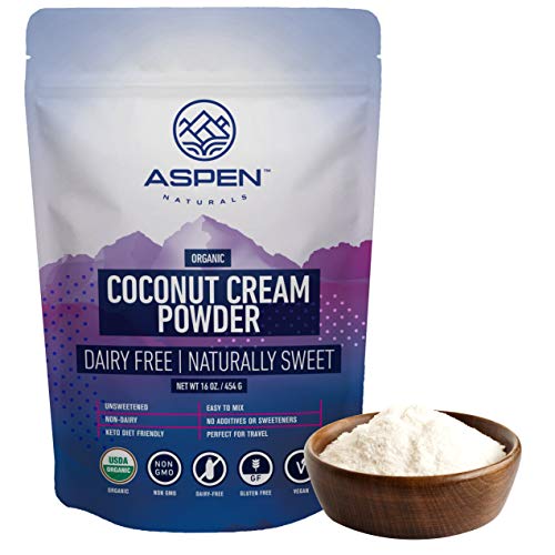Organic Coconut Milk Cream Powder - Fū Carbs Powdered Coconut Cr