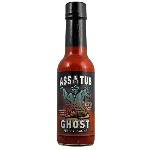 Ass In The Tub Ghost Pepper Sauce 3 Pack