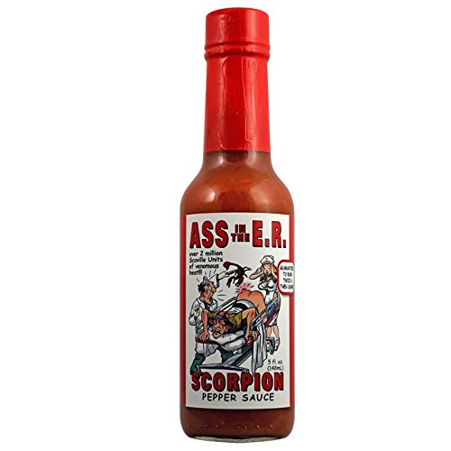 Ass In The E.R. Scorpion Pepper Sauce 3 Pack