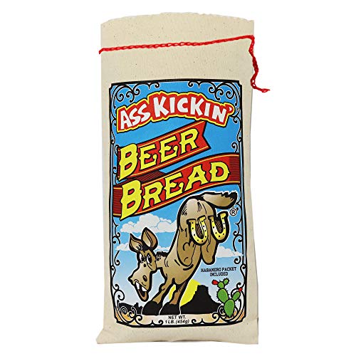 Ass Kickin Beer Bread, 16-Ounce Muslin Bags Pack Of 6
