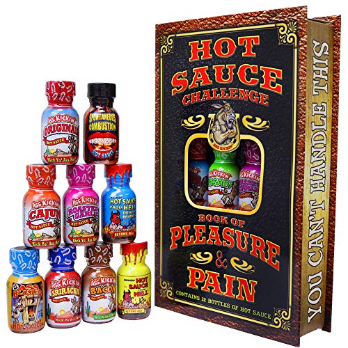 Ass Kickin’ Hot Sauce Challenge Book Of Pleasure &Amp; Pain - 12 – 0