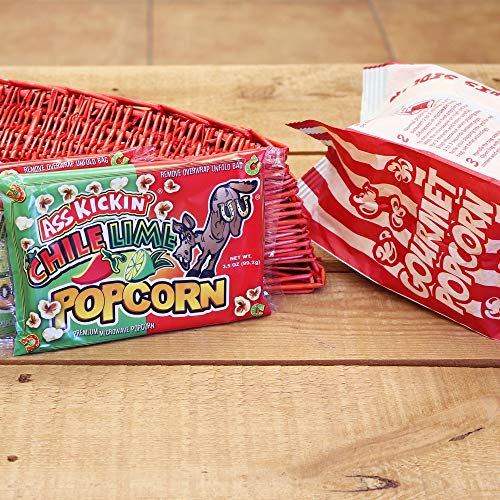 Ass Kickin’ Premium Microwave Popcorn – Variety Gift Pack 6 -