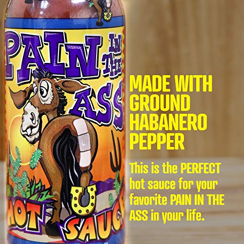 Ass Kickin The Ass Family Hot Sauce Gourmet Gift Set – 5Oz. 4 P