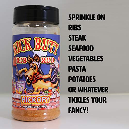 Kick Butt Gourmet Mesquite Hickory Rib Rub Seasoning Spice Shake