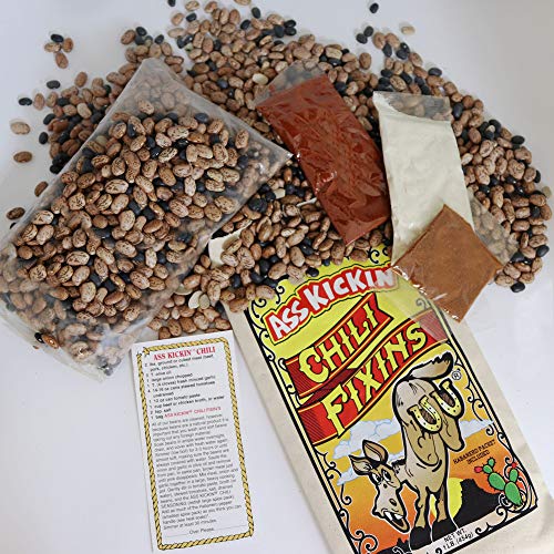 Kickin Chili Fixins - 1 Pack 16Oz. - Premium Gourmet Gift Made