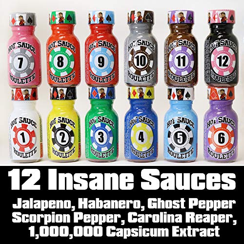 Pure Bred Idiot - Hot Sauce Roulette Game - 12 - 0.75 Ounce Bott
