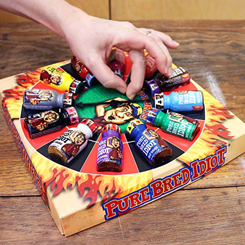 Pure Bred Idiot - Hot Sauce Roulette Game - 12 - 0.75 Ounce Bott