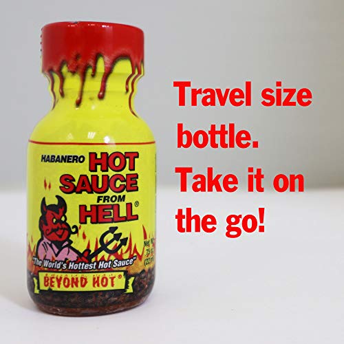 Xtreme Heat Hot Sauce Bottles Gourmet Gift Set Travel Size – 4 P