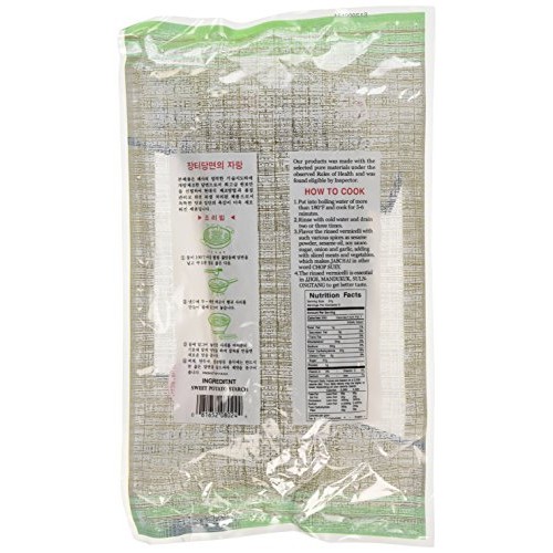 2 Packs - Assi Glass Noodles, Korean Vermicelli, Dangmyun, Sweet