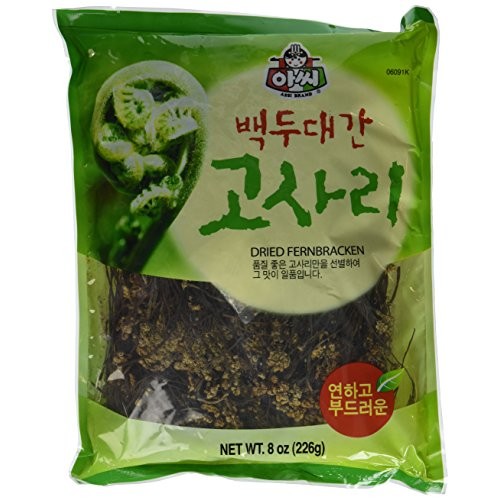 Assi Dried Baekdudaegan Fernbraken, 8 Ounce
