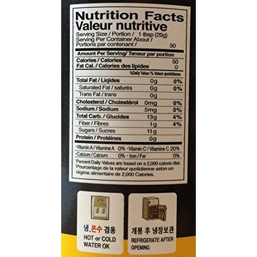 Assi Korean Citron Tea With Honey, 1Kg 2.2 Lb