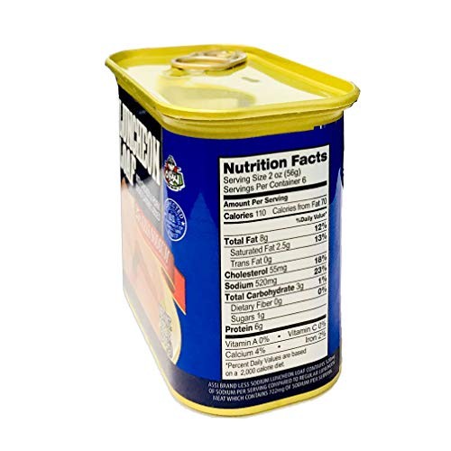 Assi Luncheon Loaf 韩国 Assi 午餐肉 340G Pack Of 4