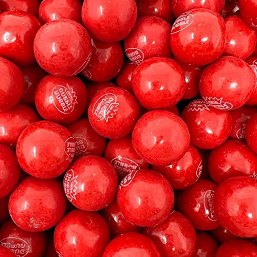 Dubble Bubble Very Cherry Fruit Flavored Bubblegum Red Colored G...