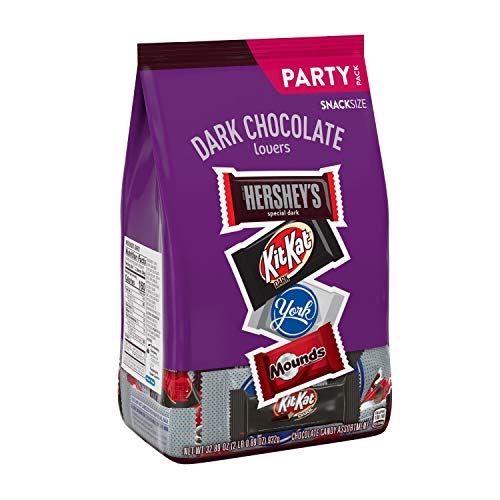 Hershey Dark Chocolate Assortment Candy, Easter, 32.89 Oz Party