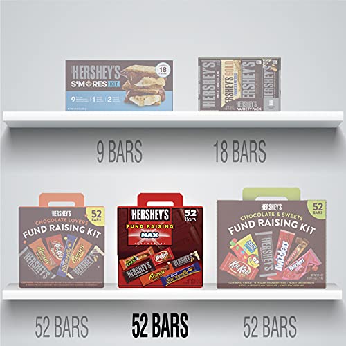 Hersheys Chocolate Candy Bar Fund Raising Assortment Hersheys