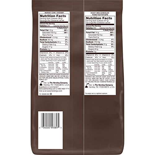 Hersheys Nut Lovers Chocolate Candy, Snack Size Assortment, 31