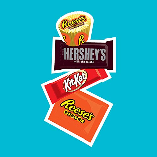 Reeses, Hersheys &Amp; Kit Kat Miniatures Chocolate Assortment Can