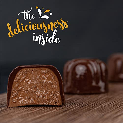 Astor Chocolate Hazelnut Vegan Truffle Box, 18 piece Belgian Cho...