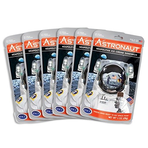 Astronaut Foods Freeze-Dried Ice Cream Sandwich, Nasa Space Dess Astronaut Foods Freeze-Dried Ice Cream Sandwich, Nasa Space Dess