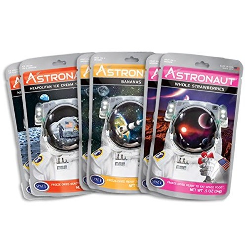 Astronaut Foods Freeze-Dried Banana Split Variety Pack, Nasa Spa