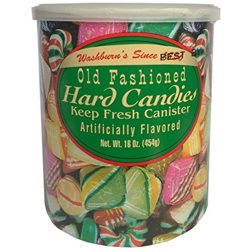 Washburn Old Fashioned Hard Candies and Filled Candies 16 Oz. Ea...