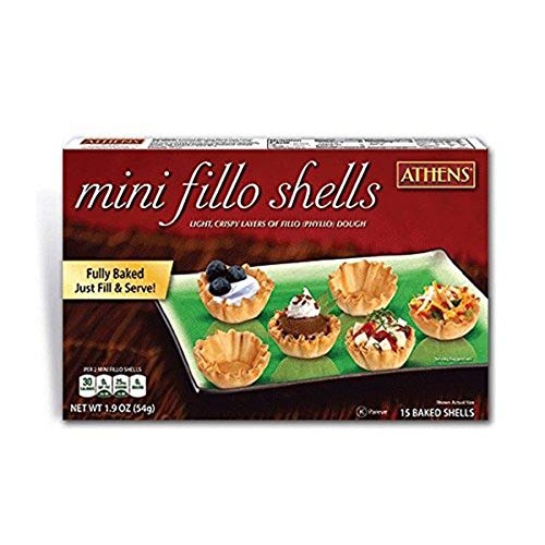 Athens Mini Fillo Shells, 15 Count Pack Of 12