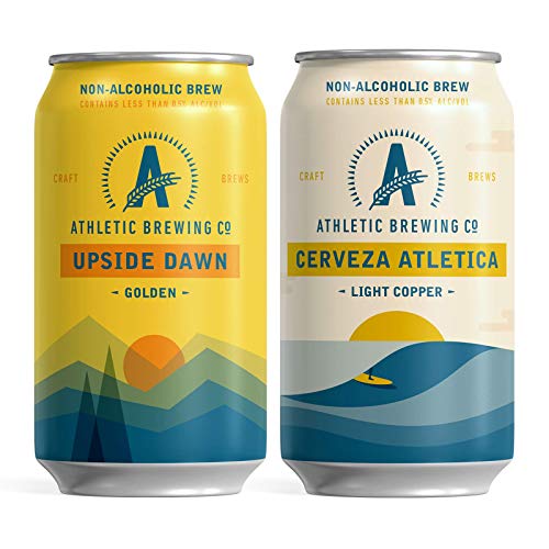 Athletic Brewing Company Craft Na - 6-Pack Cerveza Atletica And