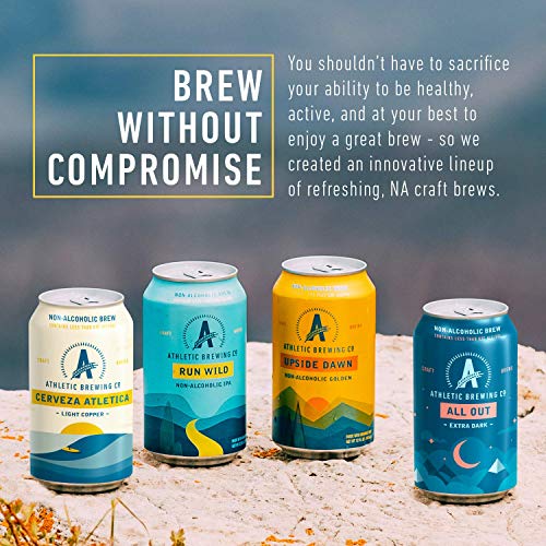 Athletic Brewing Company Craft Na - 6-Pack Of All Out, Upside Da