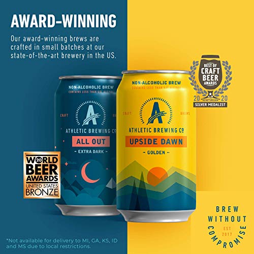 Athletic Brewing Company Craft Na - 6-Pack Run Wild Ipa And 6-Pa