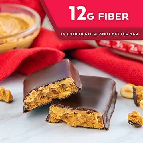 Atkins Chocolate Peanut Butter Protein Meal Bar. Rich In Fiber.